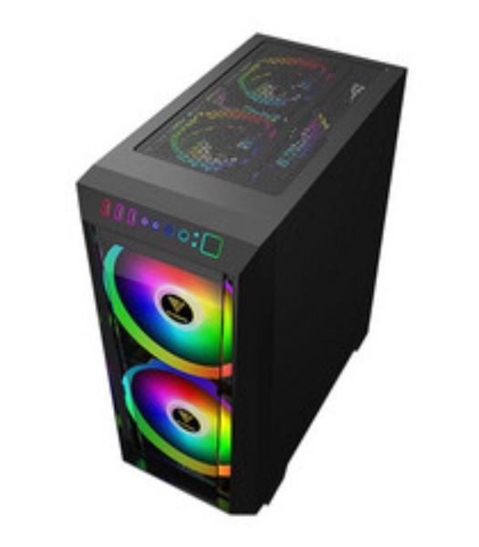 Gabinete GAMDIAS Mid-Tower APOLLO M2 ELITE ATX RGB Sin Fuente