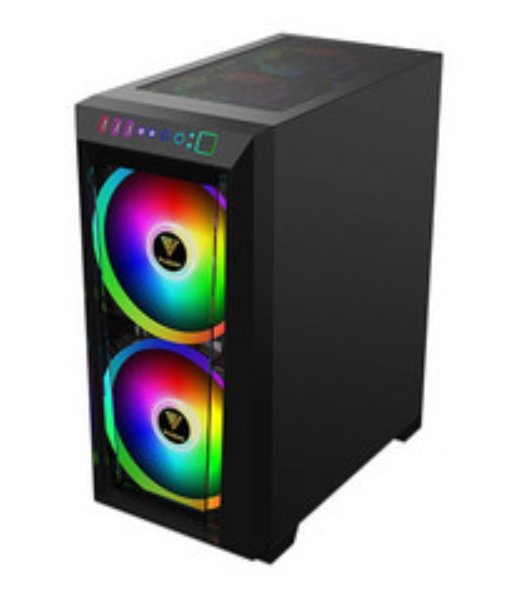 Gabinete GAMDIAS Mid-Tower APOLLO M2 ELITE ATX RGB Sin Fuente