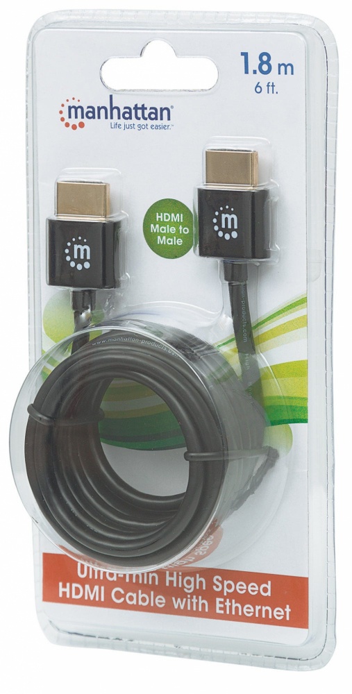 Cable Manhattan HDMI Macho a HDMI Macho 1.8 Metros