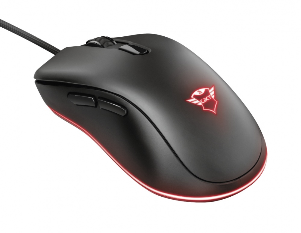 Mouse Gamer Trust Óptico GXT 930 Jacx Alámbrico USB 6400DPI