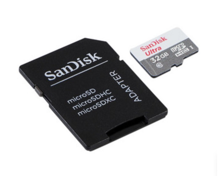 Memoria Flash SanDisk Ultra 32GB MicroSDHC UHS-I Clase 10 Con Adaptador