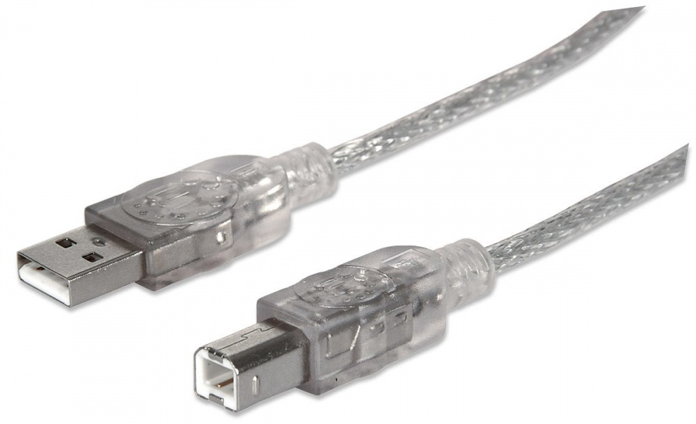 Cable Manhattan De Alta Velocidad USB 2.0 USB A Macho - USB B Macho 5 Metros