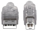 Cable Manhattan De Alta Velocidad USB 2.0 USB A Macho - USB B Macho 5 Metros