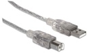 Cable Manhattan USB Macho- USB Mini Macho 1.8 metros