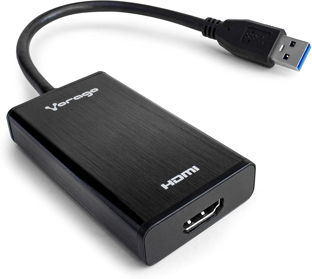 Adaptador De Video Vorago ADP-204 USB 3.0 a HDMI Y 3.5mm