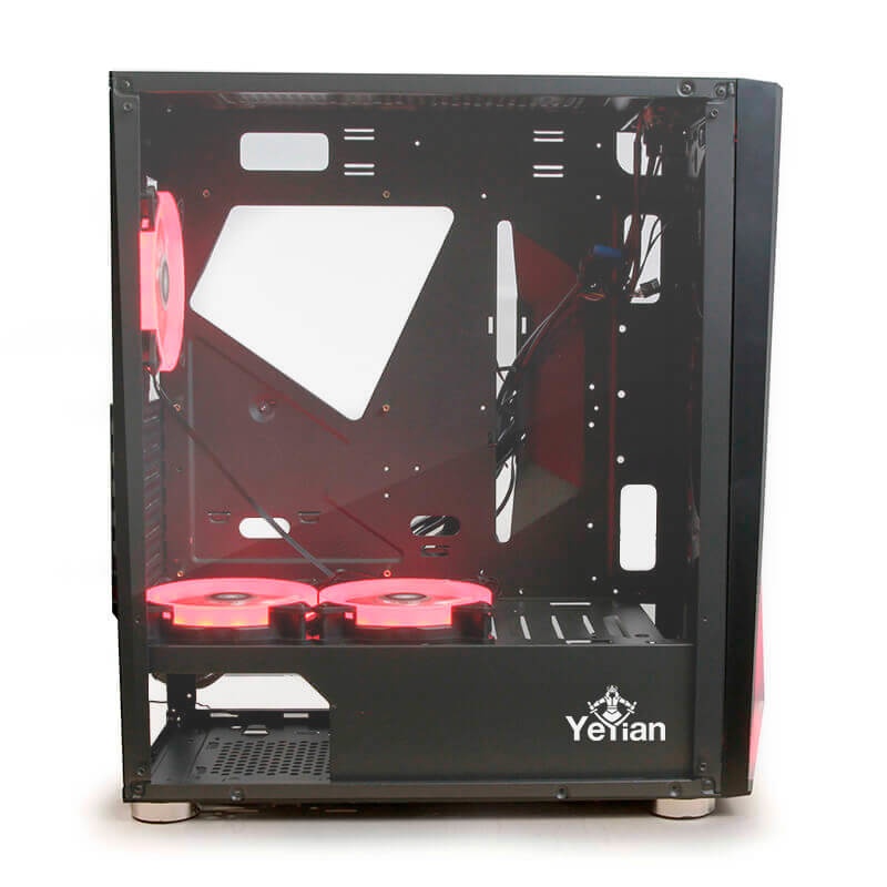 Gabinete Yeyian Armageddon 2200 MOD Con Ventana RGB Full-Tower ATX USB 3.0 Sin Fuente