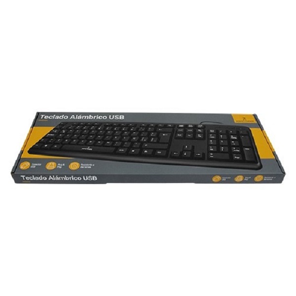 Teclado Perfect Choice PC-201038 Alámbrico USB Español