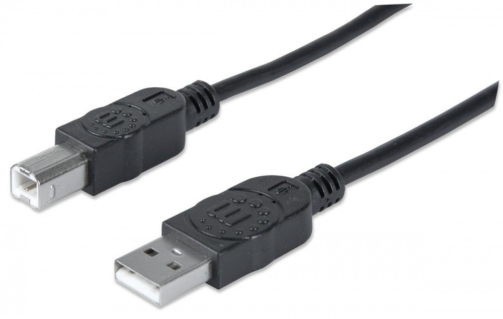 Cable Manhattan Dara Dispositivos USB De Alta Velocidad USB A - USB B 1.8 Metros