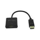 Adaptador Vorago DisplayPort Macho - HDMI Hembra