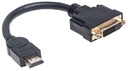 Cable Manhattan 354592 HDMI Macho - DVI-D Hembra 20cm