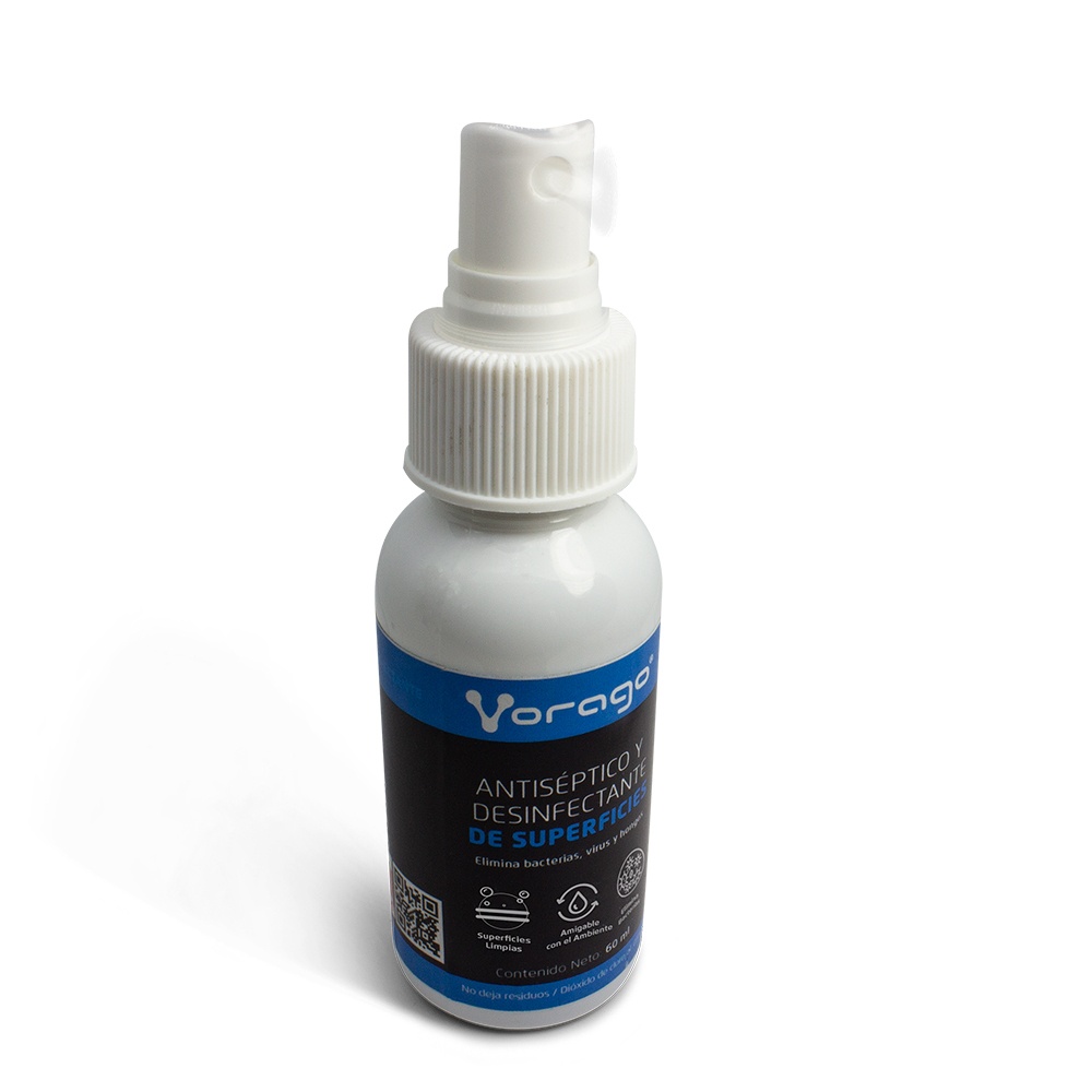 Antiséptico Y Desinfectante En Spray Vorago CLN-301 60ml