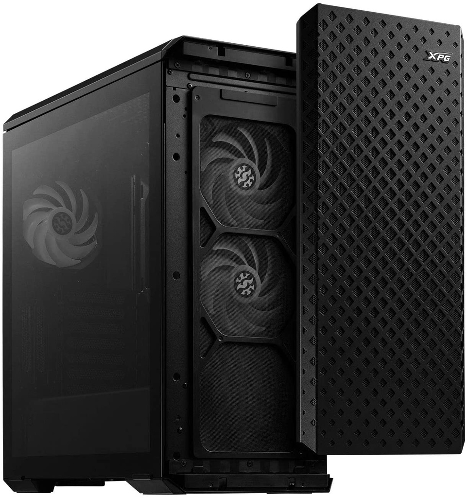 Gabinete Gamer XPG Defender Pro Con Ventana ARGB Midi-Tower ATX/CEB/EATX/EEB/Micro ATX/Mini-ITX USB 3.0 Sin Fuente