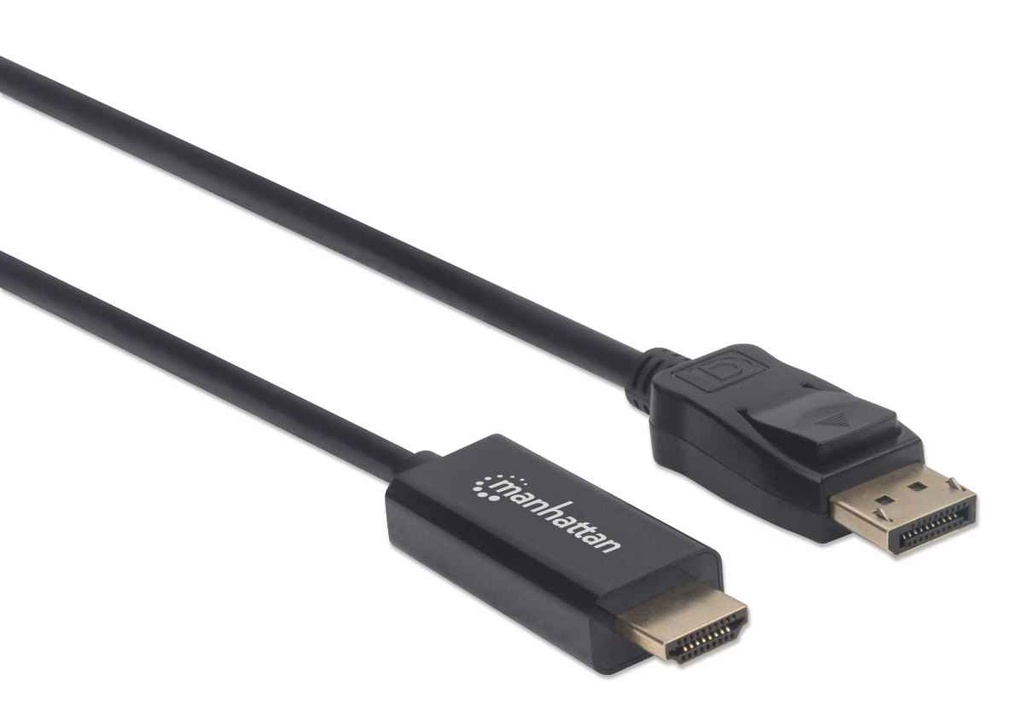 Cable Manhattan DisplayPort Macho - HDMI Macho 1080p 1 Metro