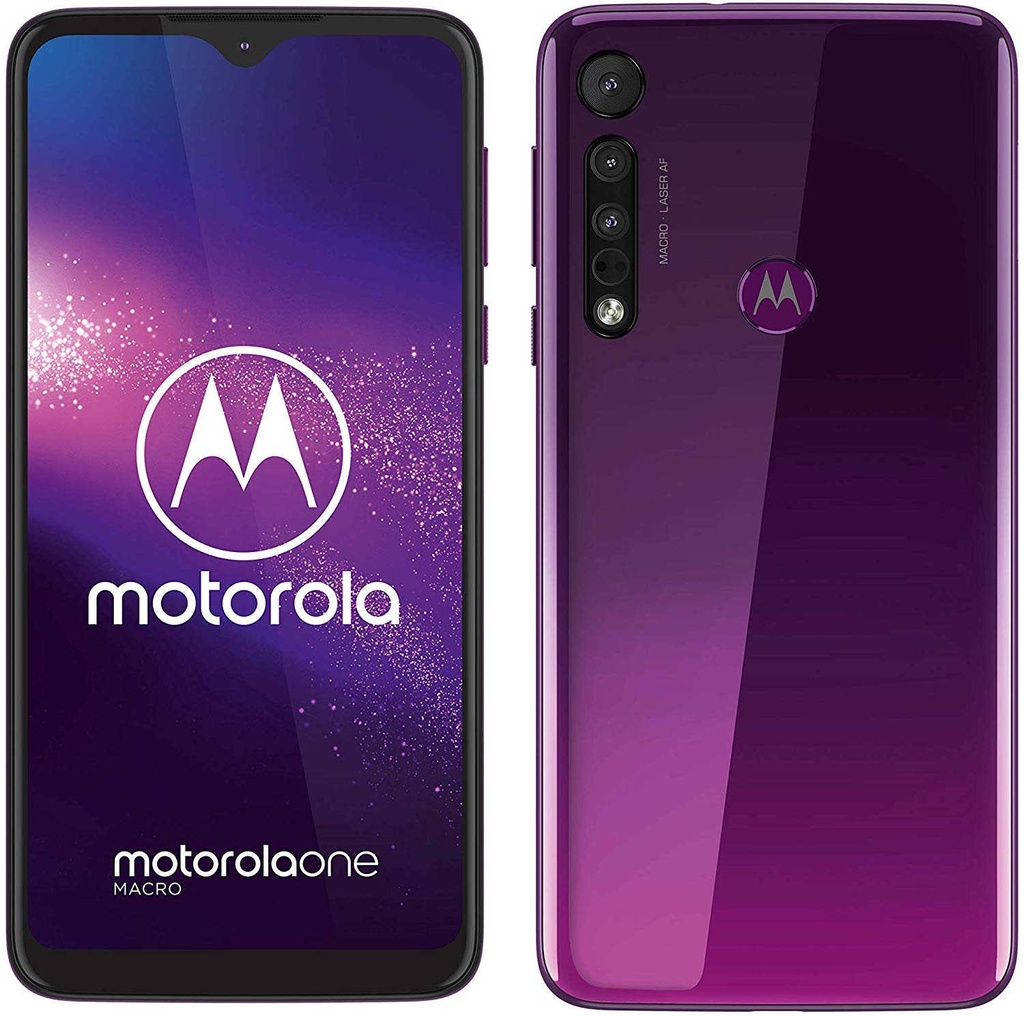 Celular Motorola One Macro 64 GB Ultra Violet 4 GB RAM