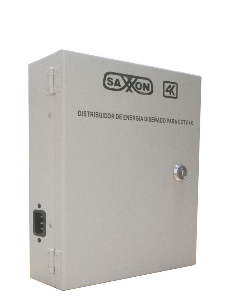 Saxxon psu12v20a9c - fuente de poder regulada 12v cd / 20 amperes / distribuidor para 9 camaras / 2.22 a mp por canal / certific