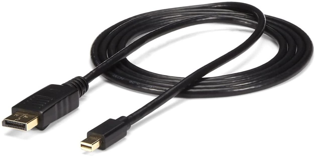 Cable Mini DisplayPort 1.2 StarTech DisplayPort Macho - DisplayPort Macho 4K 60Hz 3 Metros