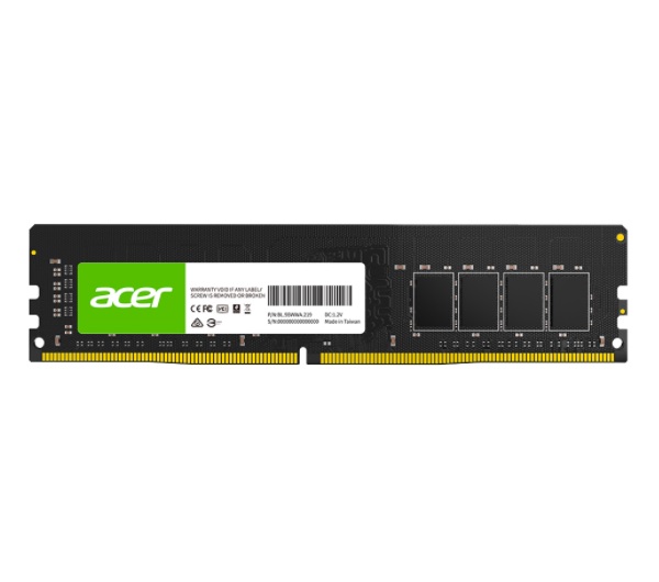 Memoria RAM Acer UD100 Black DDR4 2666MHz 16GB Non-ECC CL19