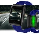 Reloj Smartband Inteligente HIGHLINK Gadgets&Fun Banda Deportiva Para Notificaciones Azul