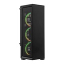 Gabinete Gamer Yeyian YCH-ATAB-01BK Ventle Master ATX 3 Ventiladores ARGB Sin Fuente