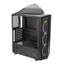 Gabinete Gamer Yeyian YCH-ATAB-01BK Ventle Master ATX 3 Ventiladores ARGB Sin Fuente