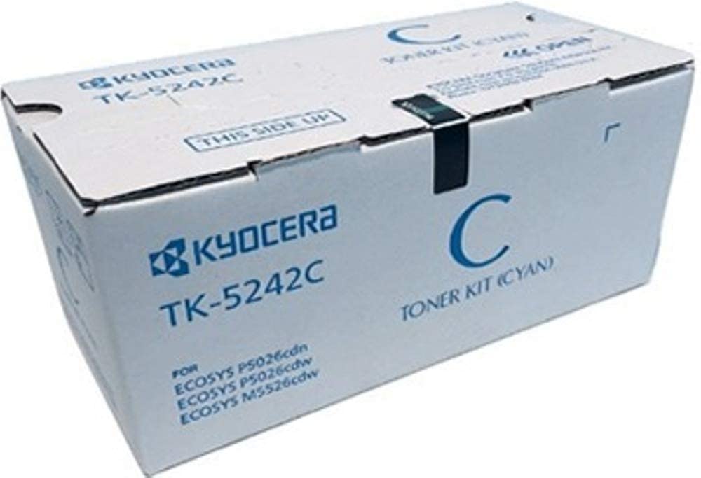 Cartucho de Tóner Kyocera Cian Modelo TK-5242C