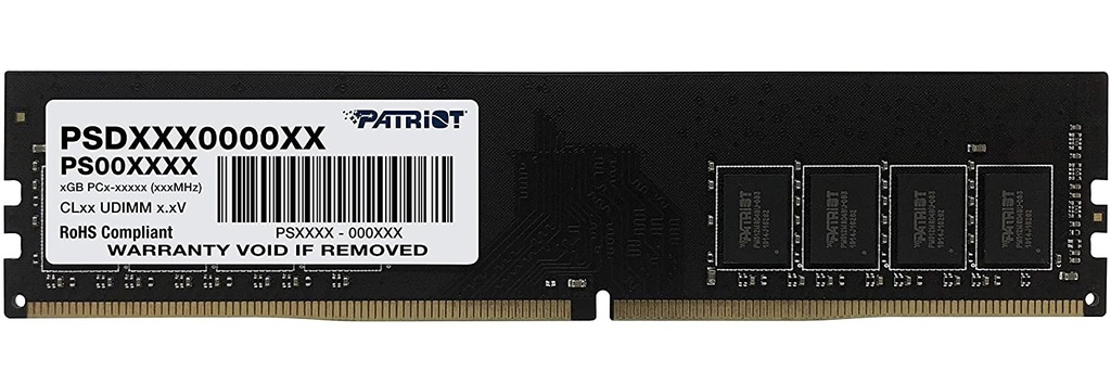 Memoria RAM Patriot Signature DDR4 2666MHz 8GB Non-ECC CL19