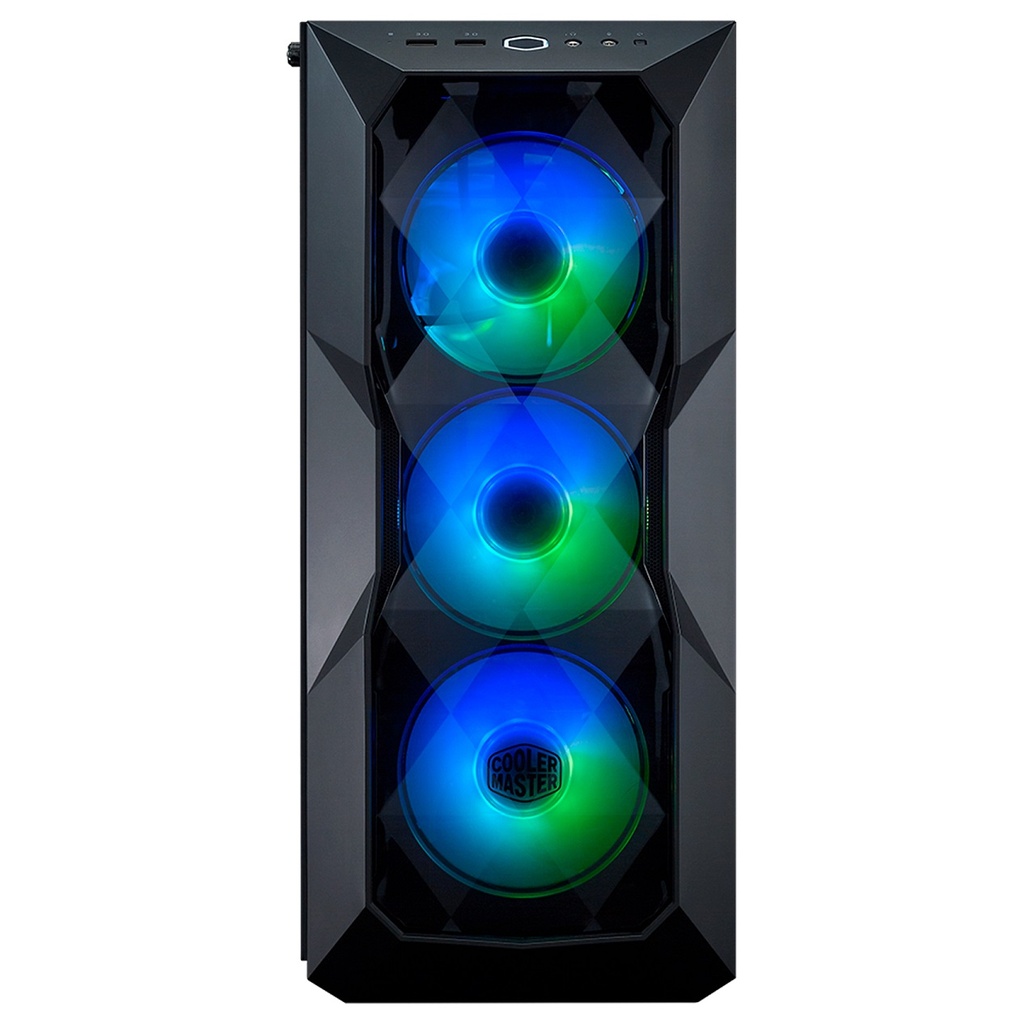 Gabinete Gamer Cooler Master MasterBox TD500 Mid-Tower ATX Sin Fuente