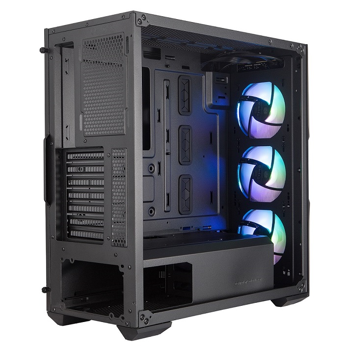 Gabinete Gamer Cooler Master MasterBox TD500 Mid-Tower ATX Sin Fuente