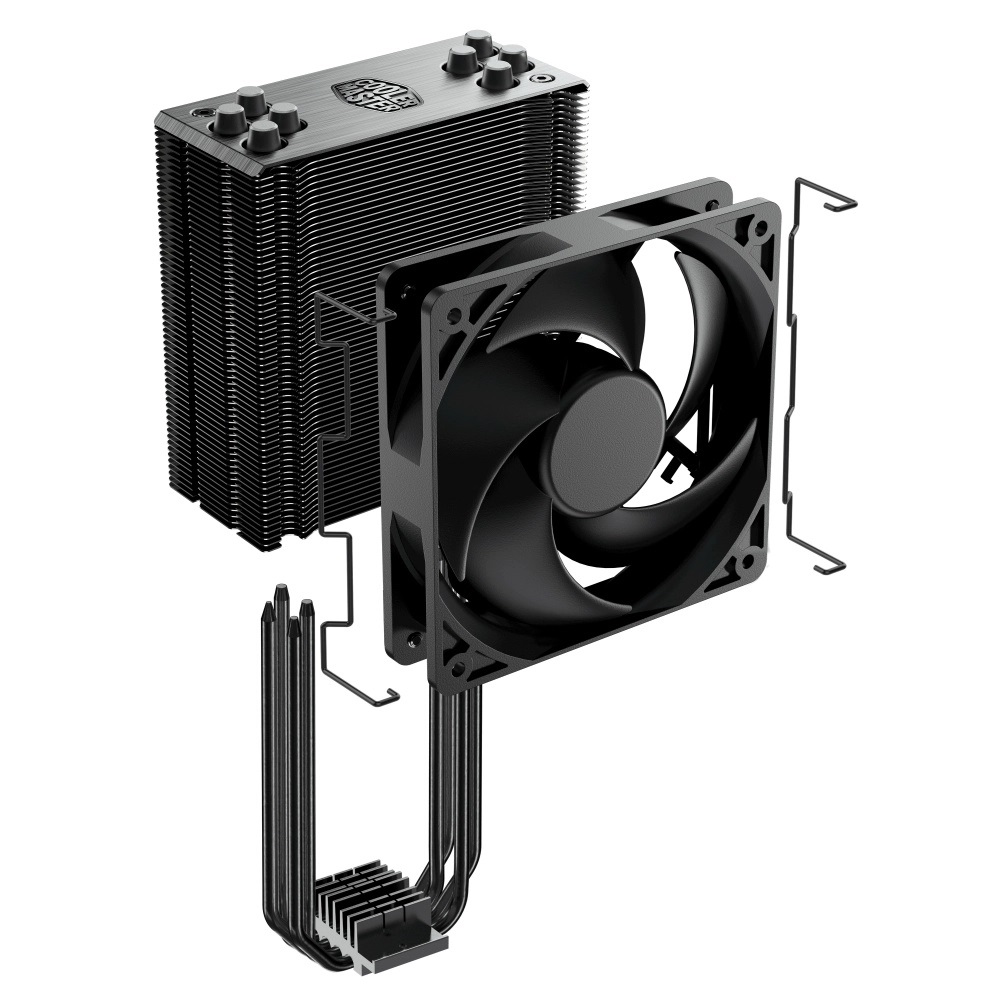 Ventilador Cooler Master Hyper 212 Black Edition with LGA1700 120mm 800-2000RPM