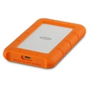 Disco Duro Externo LaCie Rugged USB-C 2.5'' 4TB USB C 3.0 A Prueba De Agua Polvo Y Golpes