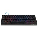 Teclado Mecánico Gamer Game Factor KBG560 RGB Switch Blue Alámbrico Español