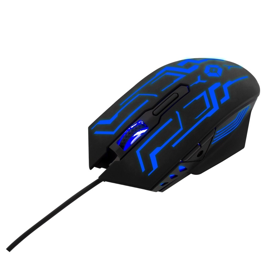 Mouse Gamer Vortred Óptico Legacy Alámbrico USB Izquierdo 3600DPI