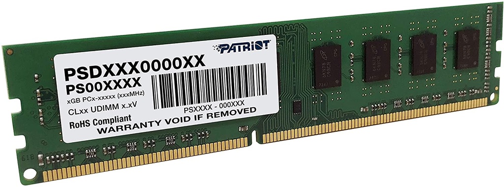 Memoria RAM Patriot Signature DDR3 1333MHz 4GB Non-ECC CL9