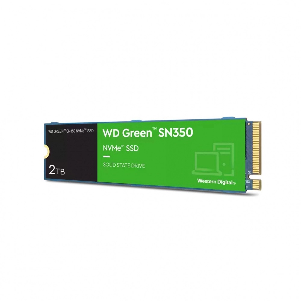 Unidad SSD Western Digital WD Green SN350 NVMe 2TB PCI Express M.2