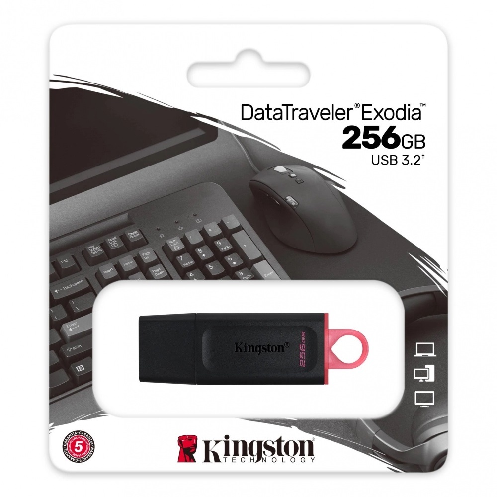 Memoria USB Kingston DataTraveler Exodia 256GB USB A