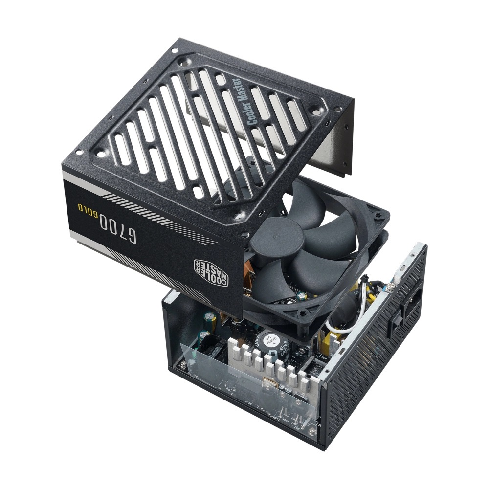 Fuente De Poder Cooler Master G700 Gold 80 PLUS Gold 24-pin ATX 120mm 700W