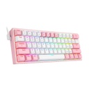 Teclado Mecánico Gamer Redragon Fizz Pro K616 RGB Red Switch Inalámbrico RF Bluetooth Ingles