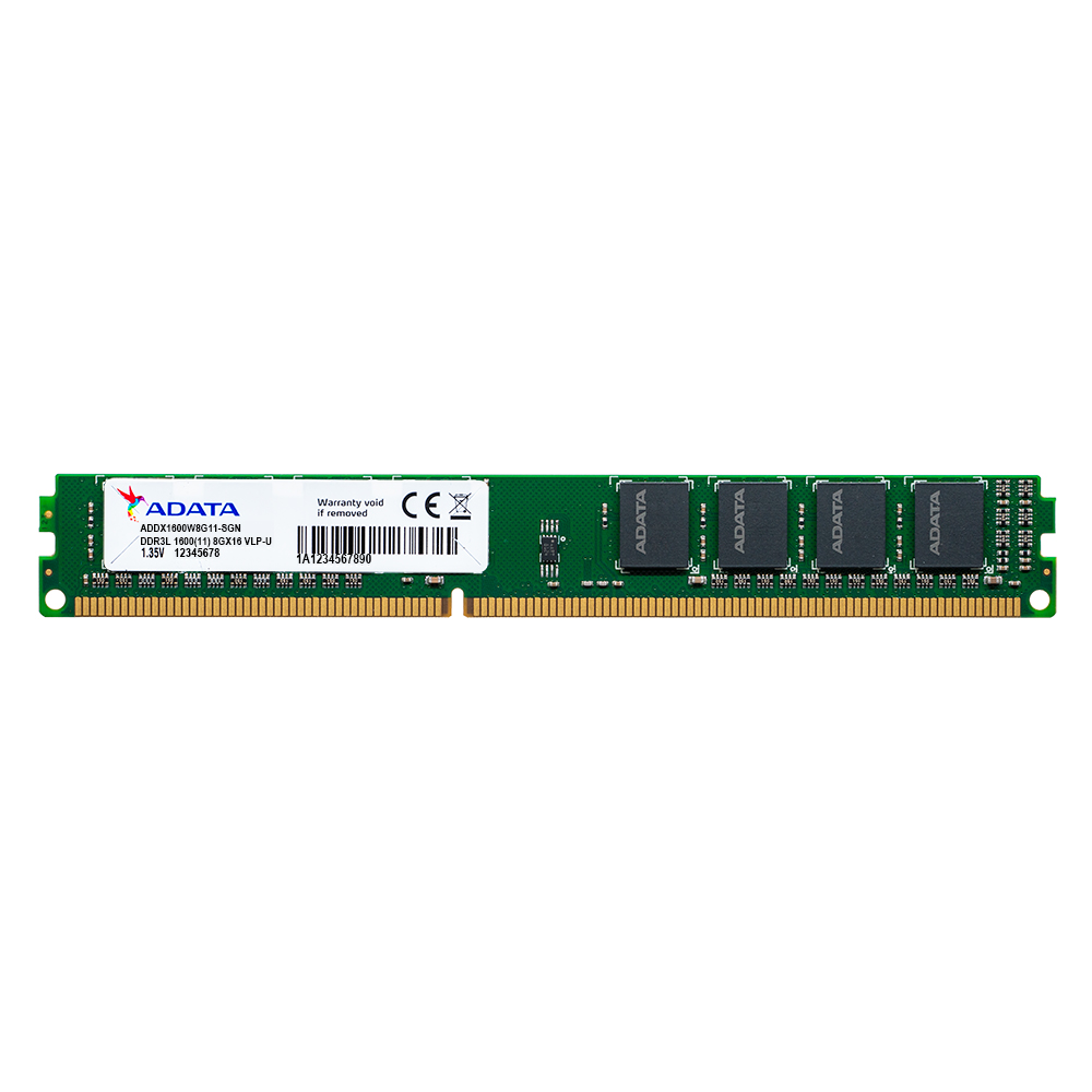 Memoria RAM Adata DDR3 1600MHz 4GB Non-ECC CL11