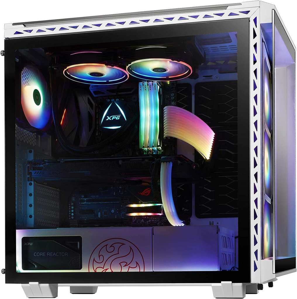 Gabinete XPG BATTLECRUISER Con Ventana Midi-Tower ATX-EATX-Micro-ATX/Mini-ITX USB 3.2 Sin Fuente