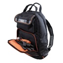 Mochila para Herramientas Tradesman Pro 35 Bolsillos Klein Tools Negro/Naranja