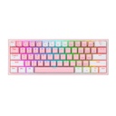 Teclado Mecánico Gamer Redragon Fizz Pro K616 RGB Red Switch Inalámbrico RF Bluetooth Ingles