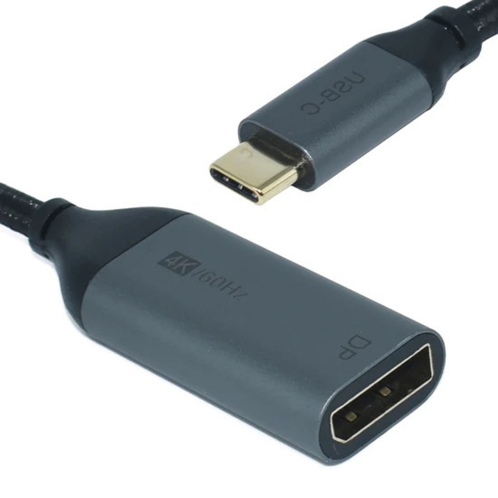 Adaptador USB C Ovaltech OVC-DP USB C Macho - DisplayPort Hembra 4K 30Hz