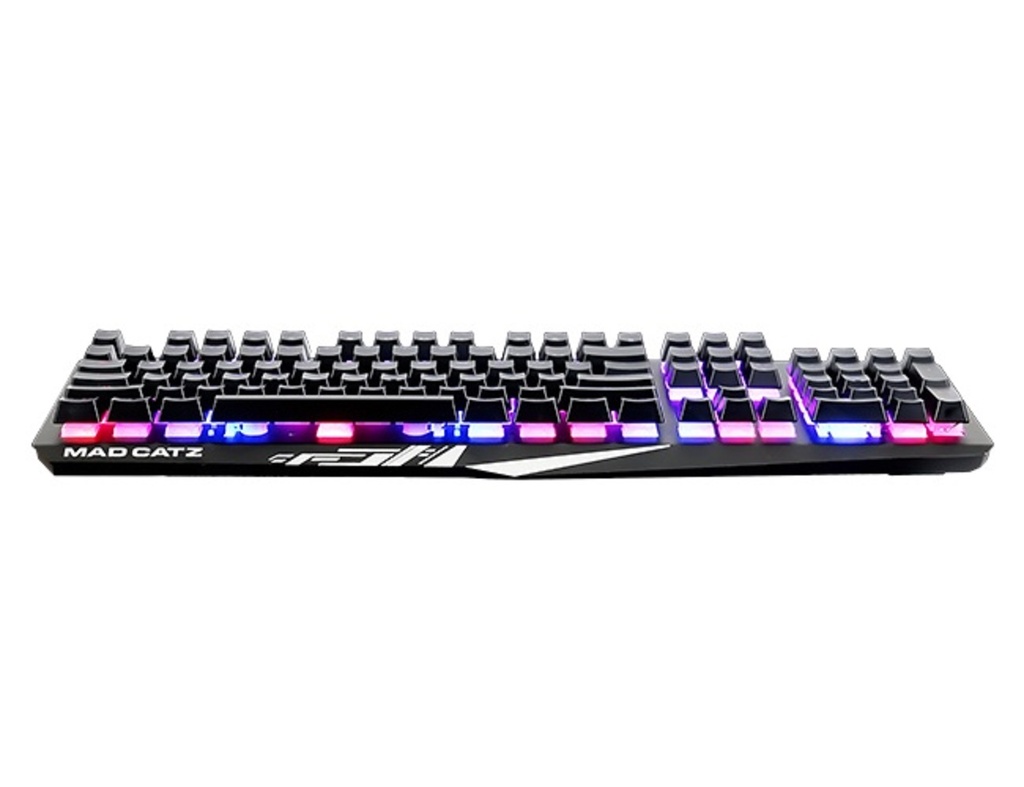 Teclado Gamer Mad Catz S.T.R.I.K.E. 2 RGB Alámbrico Ingles