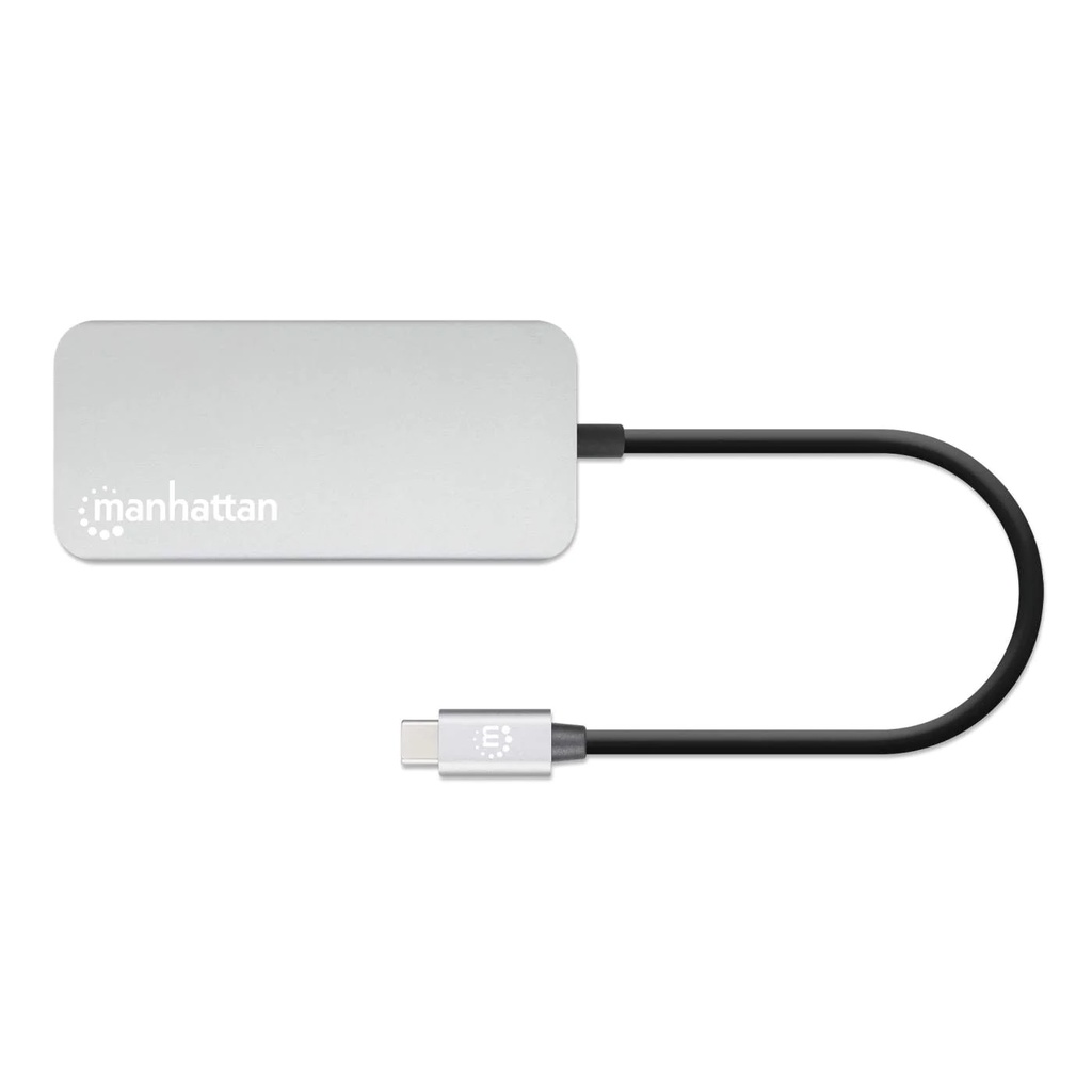 Docking Station Manhattan 130615 USB C - 3x USB 1x USB C 1x HDMI 1x RJ-45 1x SD 1x Micro SD