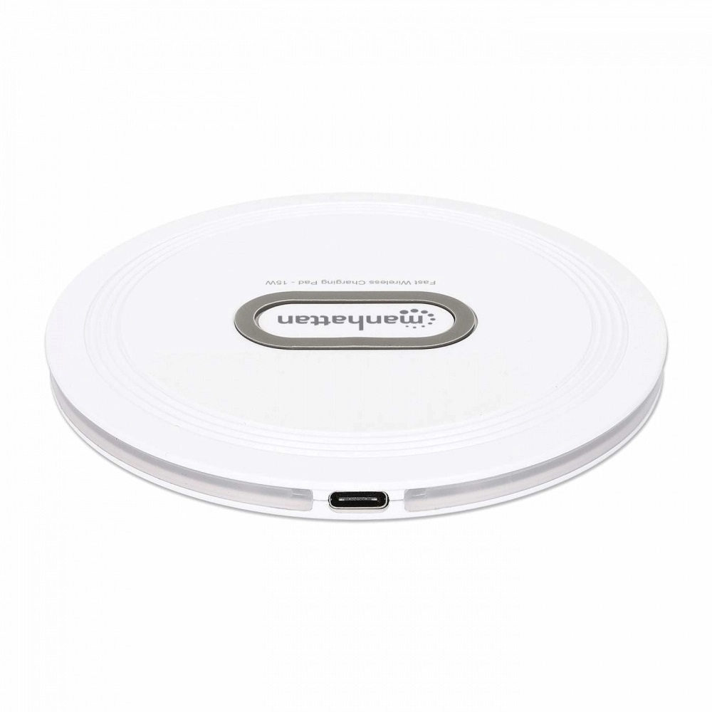 Base De Carga Inalámbrica Manhattan 406024 15W 1x USB-C