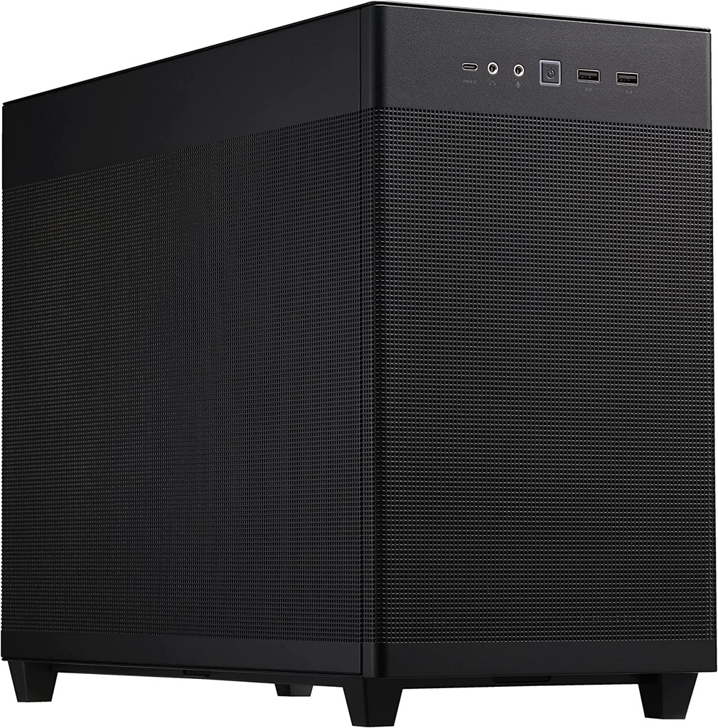 Gabinete ASUS Prime AP201 Mini-Tower Micro ATX/Mini-ITX USB 3.2 sin Fuente 1 Ventilador Instalado