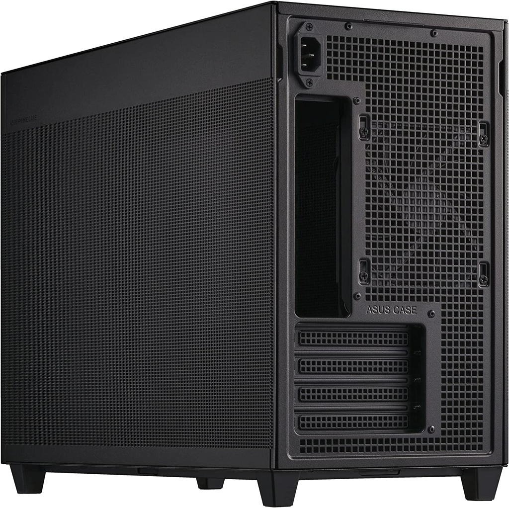 Gabinete ASUS Prime AP201 Mini-Tower Micro ATX/Mini-ITX USB 3.2 sin Fuente 1 Ventilador Instalado