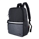 Mochila De Nylon/Poliéster Techzone TZ21LBP01-A Para Laptop 15.6”