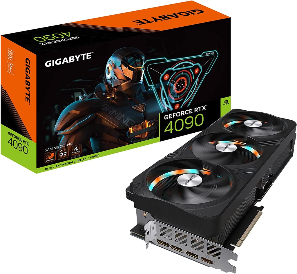 Tarjeta De Video Gigabyte NVIDIA GeForce RTX 4090 GAMING OC 24GB 384-bit GDDR6X PCI Express 4.0