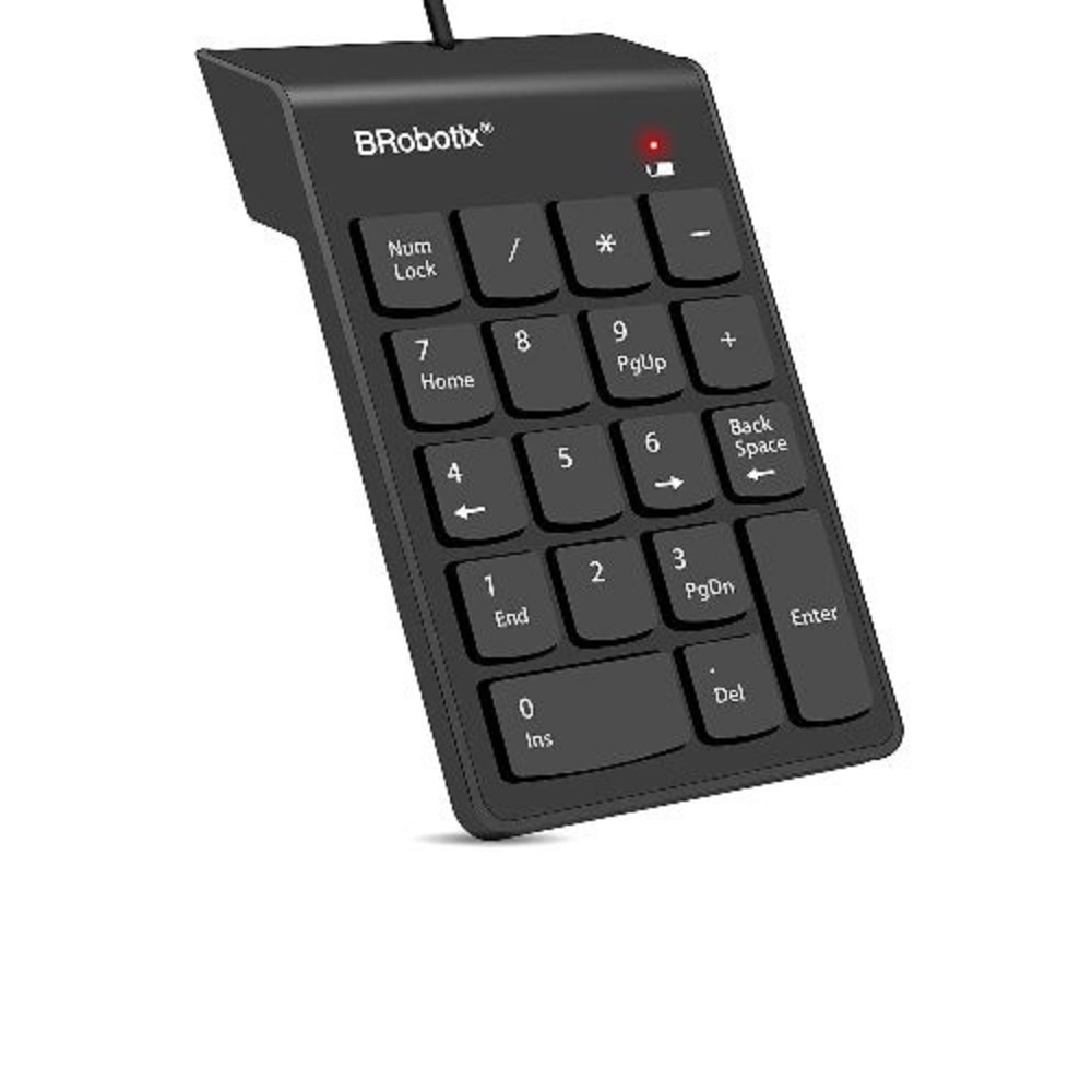 Teclado Numérico BRobotix 963234 Alámbrico USB